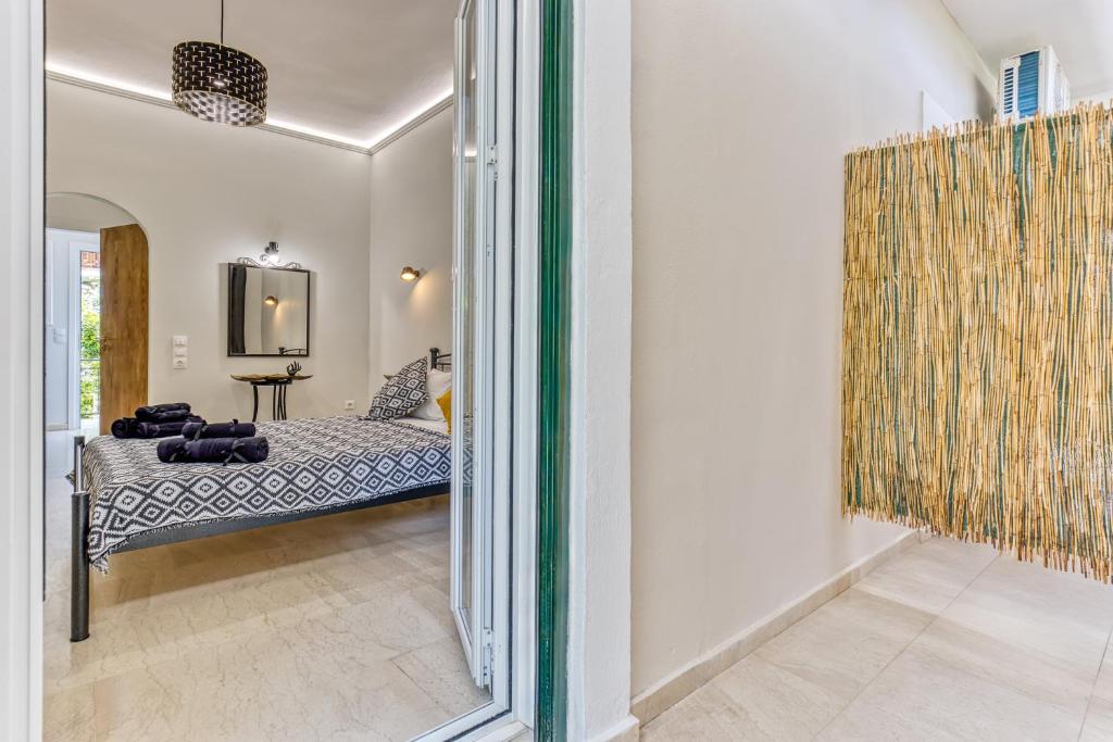 Postel nebo postele na pokoji v ubytování Riviera Apartment