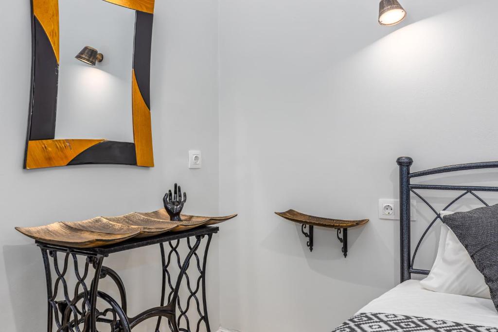 Postel nebo postele na pokoji v ubytování Riviera Apartment