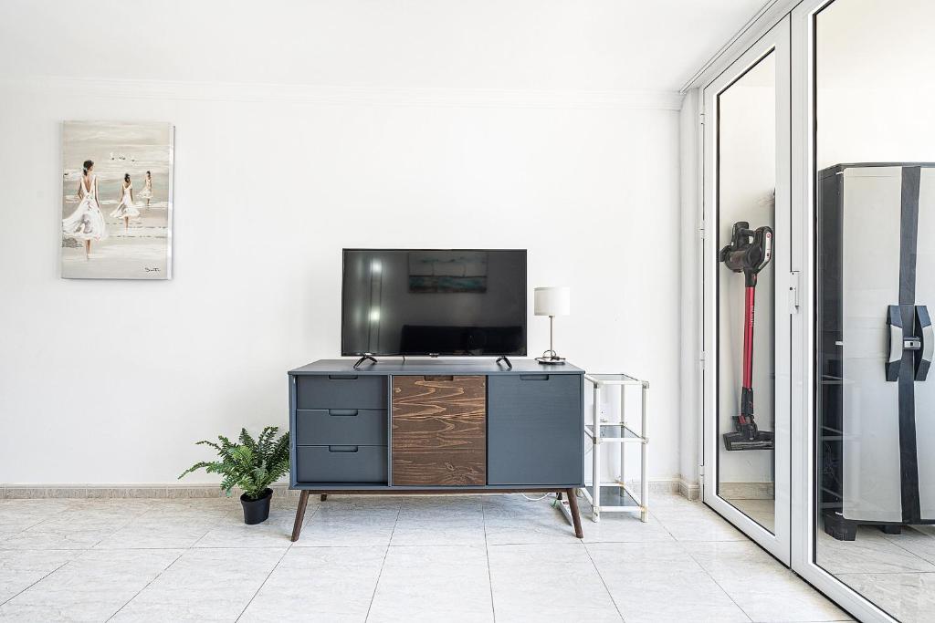 TV a/nebo společenská místnost v ubytování Apartamento VEGA Calmness and Privacy