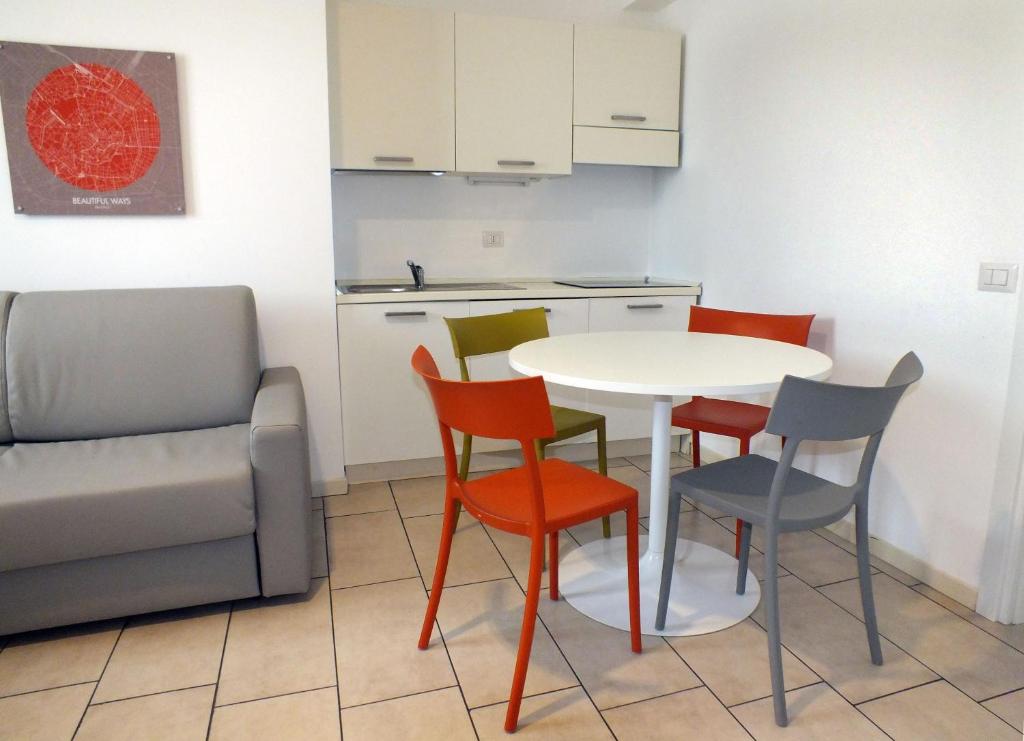 Posezení v ubytování BB Hotels Aparthotel Visconti