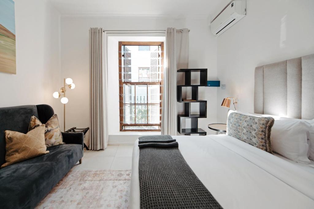 Mediterranean Style Accommodation in De Waterkant - 标准的国王室