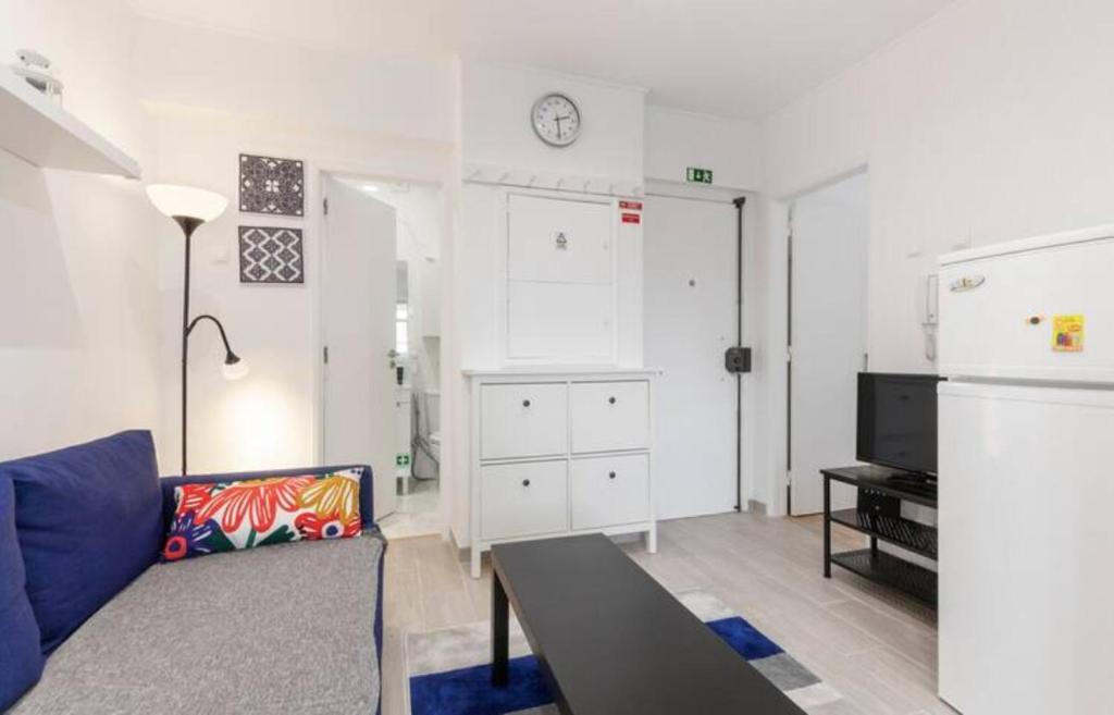 Posezení v ubytování Beautiful 1 Bedroom Apartment near Benfica