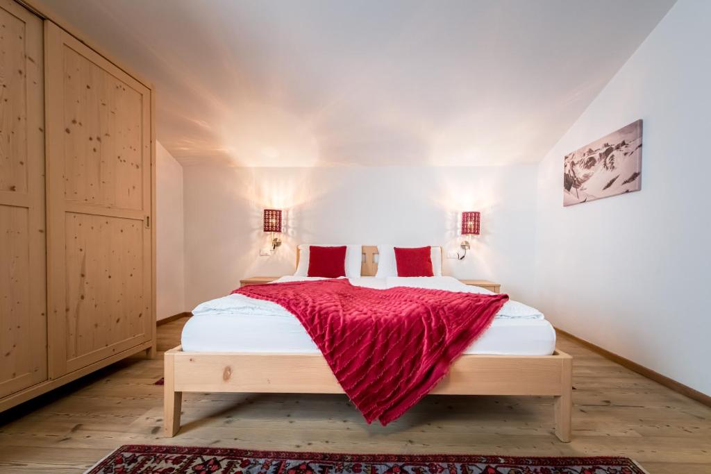 Postel nebo postele na pokoji v ubytování Am Schloss Guest House