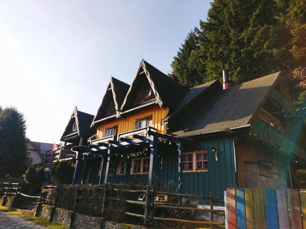 Budova, kde se penzion nachází