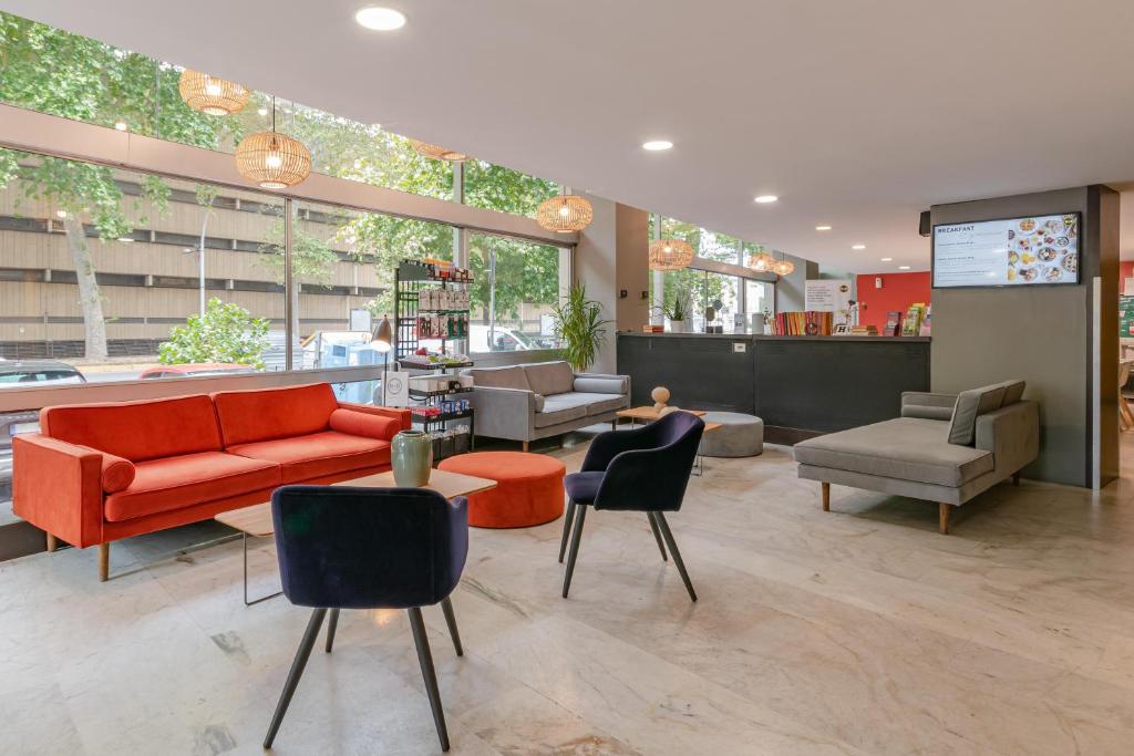 Posezení v ubytování B&B Hotel Firenze City Center