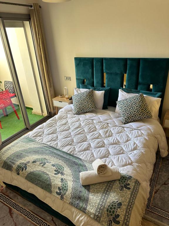 Postel nebo postele na pokoji v ubytování CHIC & COZY appartement très calme