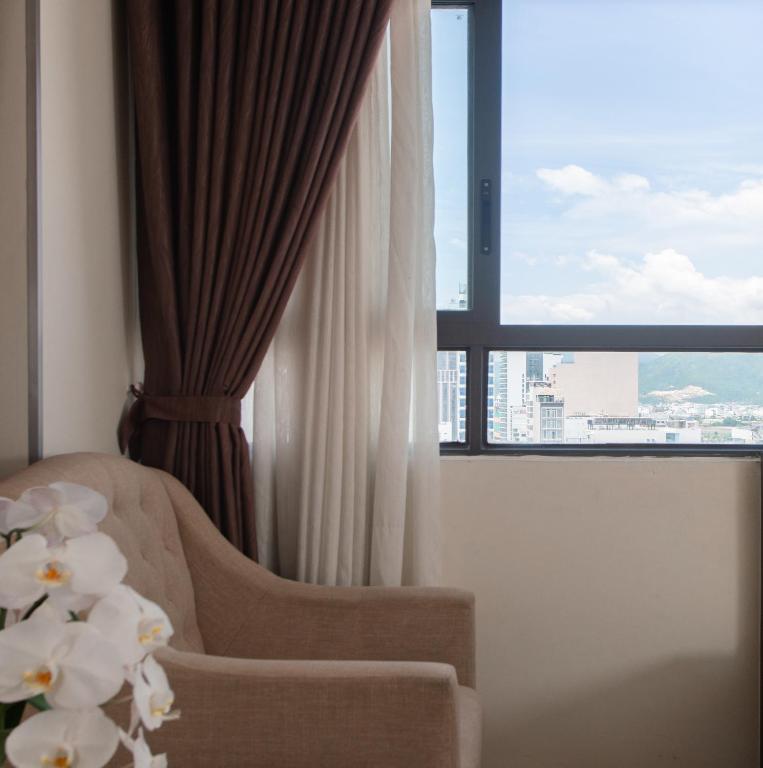 Khu vực ghế ngồi tại BN Boutique Nha Trang Beach