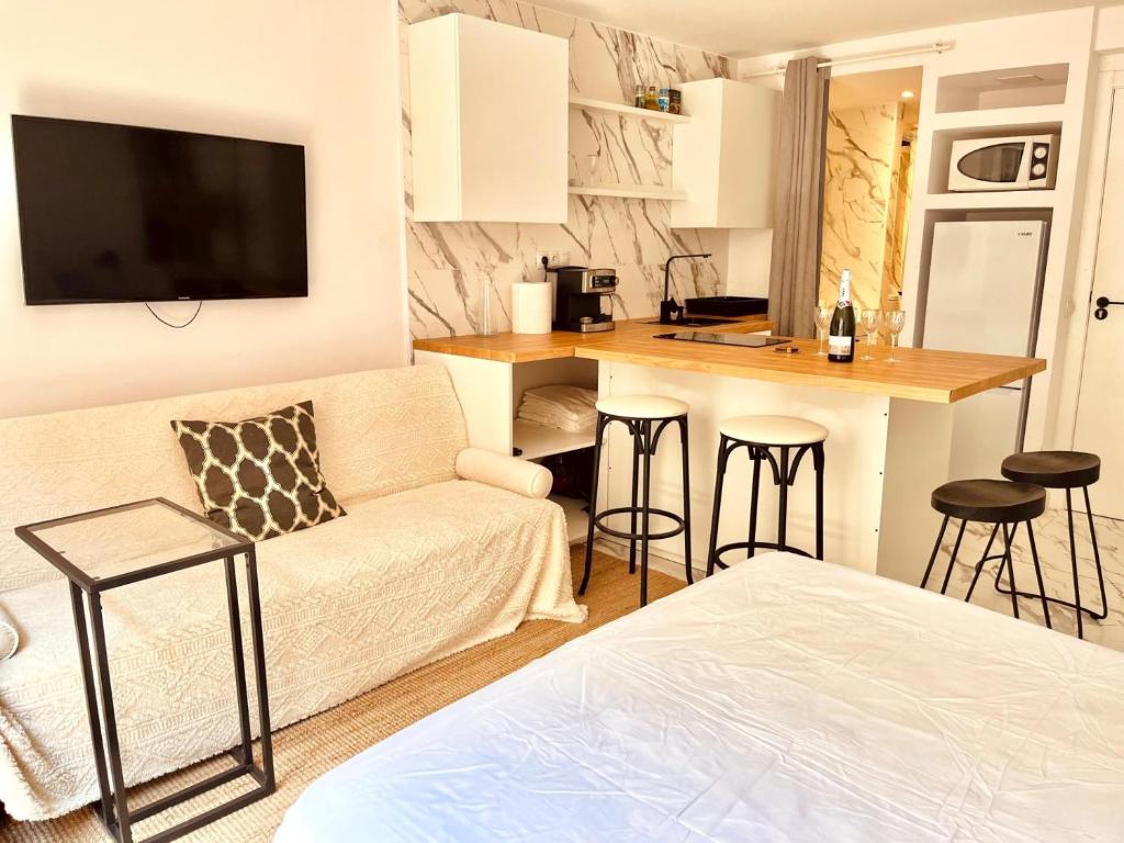 Η κουζίνα ή μικρή κουζίνα στο CASA CARRATALÁ