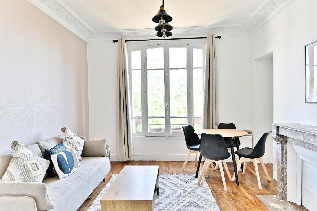 Posezení v ubytování Appartement Spacieux et paisible Magnifique Vue