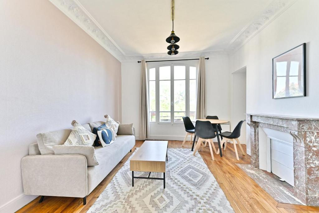 Posezení v ubytování Appartement Spacieux et paisible Magnifique Vue