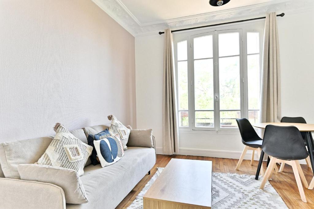 Posezení v ubytování Appartement Spacieux et paisible Magnifique Vue
