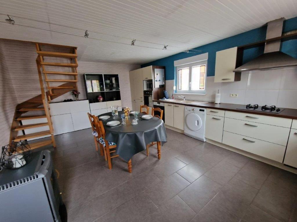 Dapur atau dapur kecil di Gîte Alsace en vue