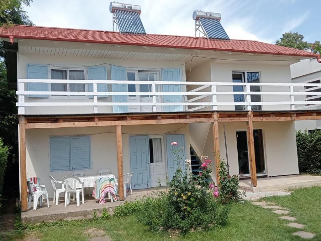 Budova, kde se apartmán nachází