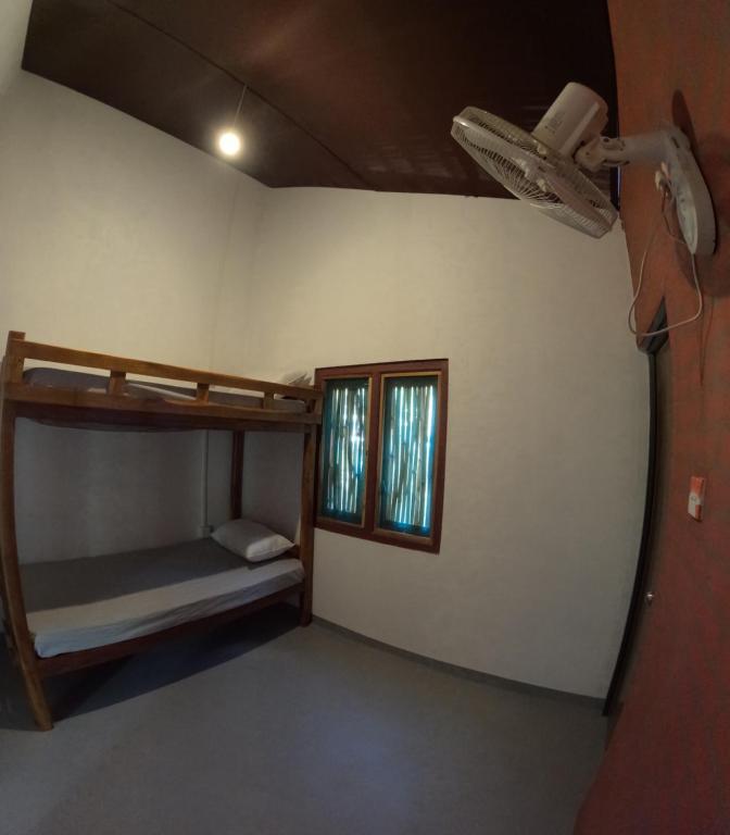 Postel nebo postele na pokoji v ubytování C U Hostel