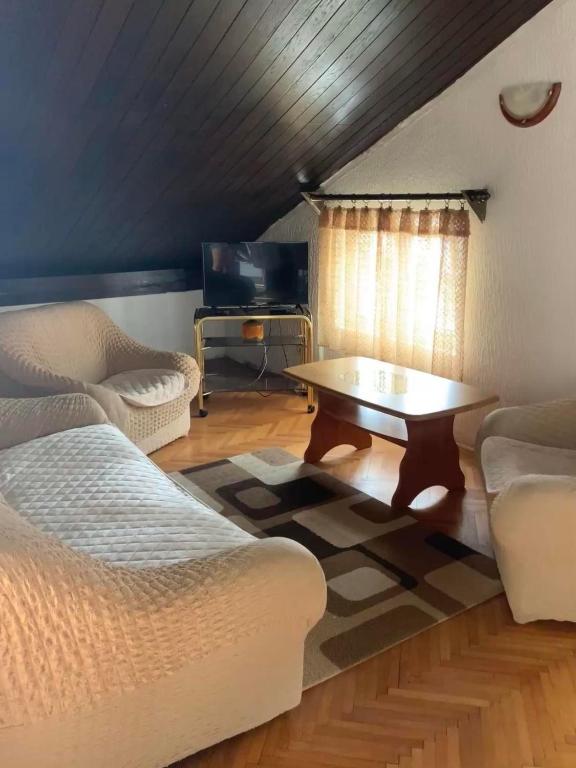 Posezení v ubytování Apartments Dunja