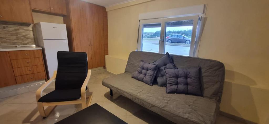 Posezení v ubytování RAY APARTMENT