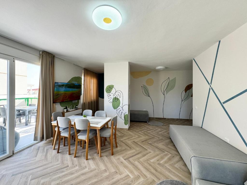 Posezení v ubytování R Apartments