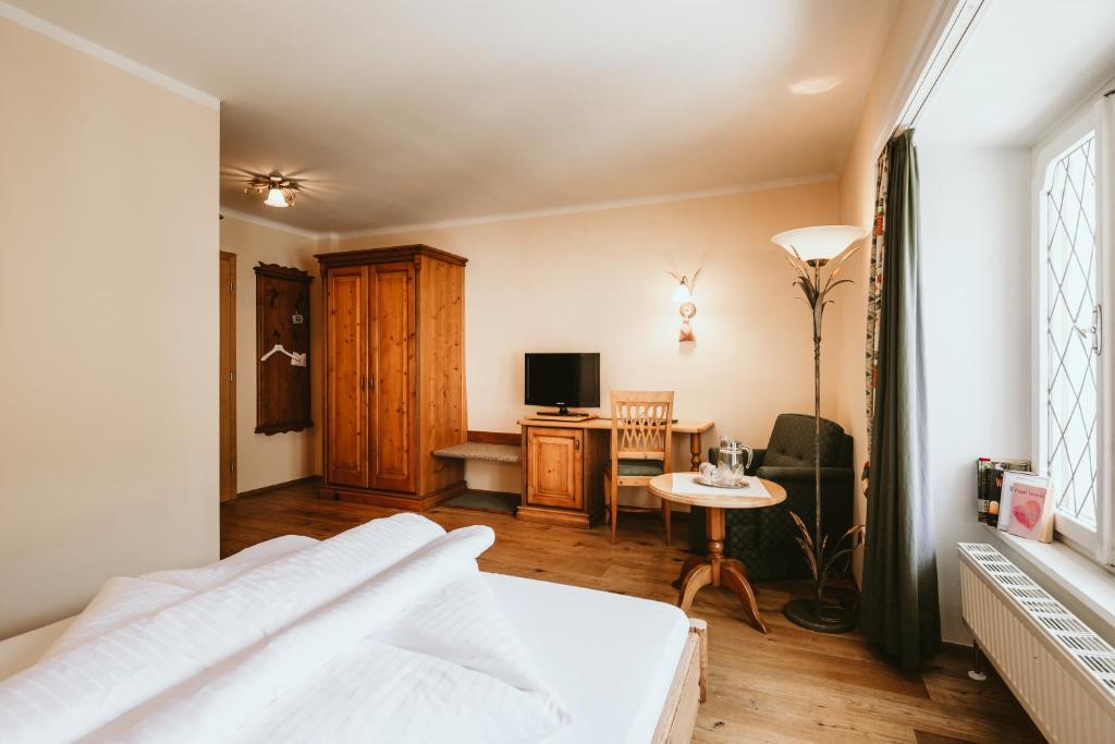 Postel nebo postele na pokoji v ubytování Hotel Steffner-Wallner