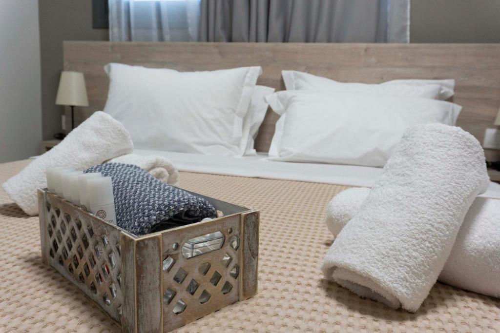 Postel nebo postele na pokoji v ubytování Zathay Apartments
