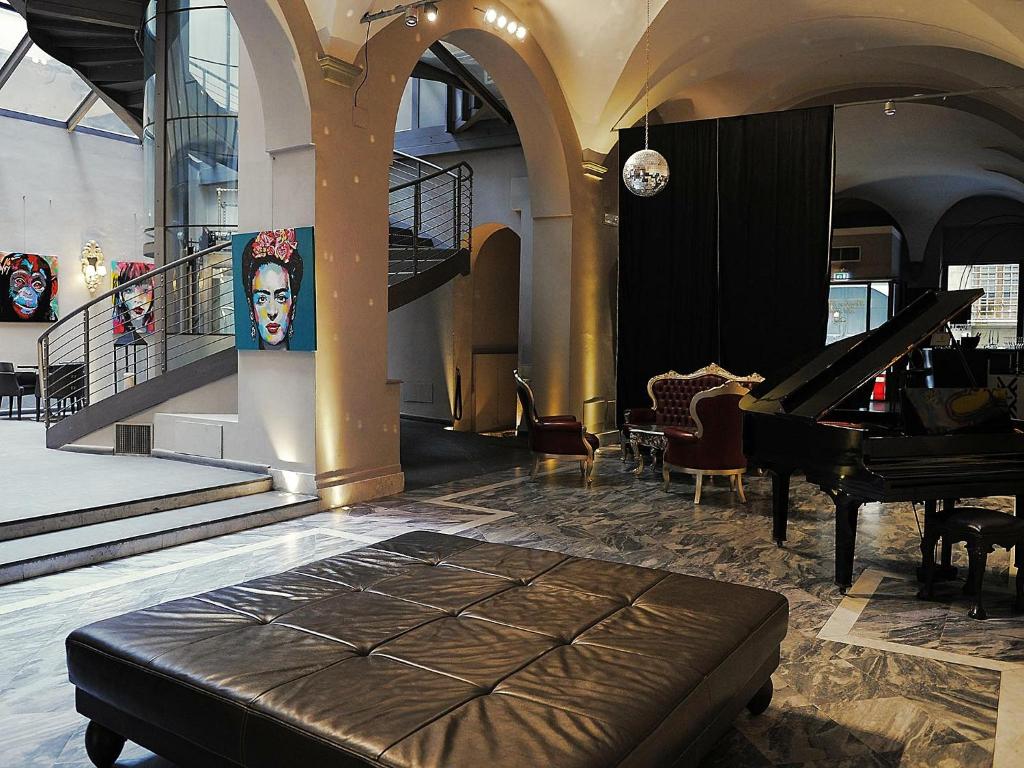 Część wypoczynkowa w obiekcie Borghese Palace Art Hotel