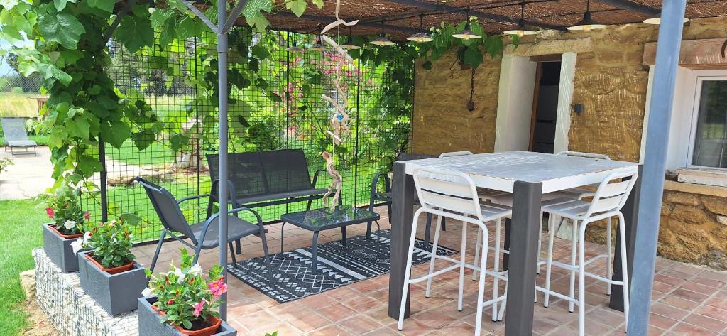 Zahrada ubytování Gîte Mas de la Restanque
