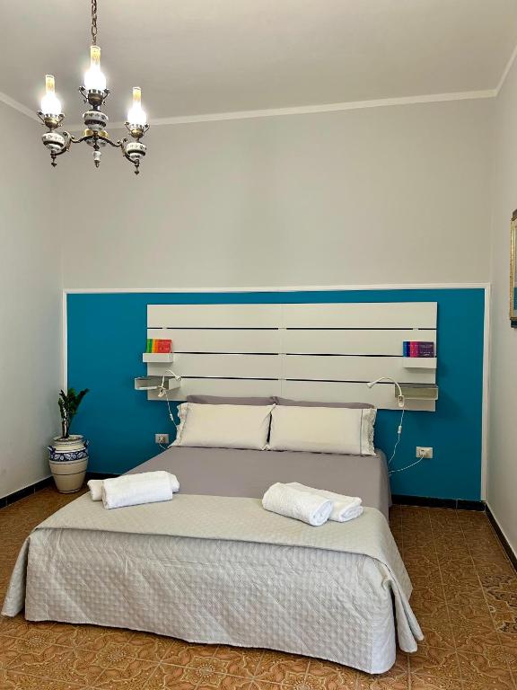 Postel nebo postele na pokoji v ubytování Casa Euphorbia