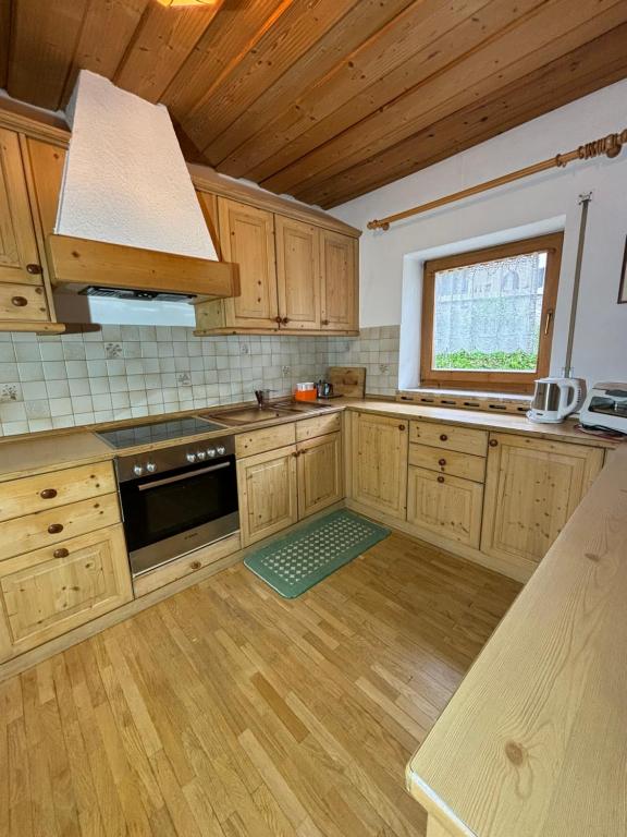 Kuchyň nebo kuchyňský kout v ubytování Residence Barbara