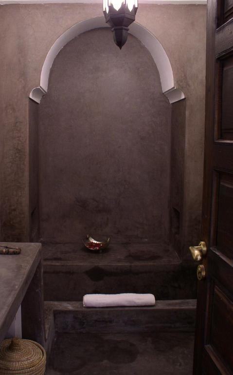 Koupelna v ubytování Riad Dar Selen