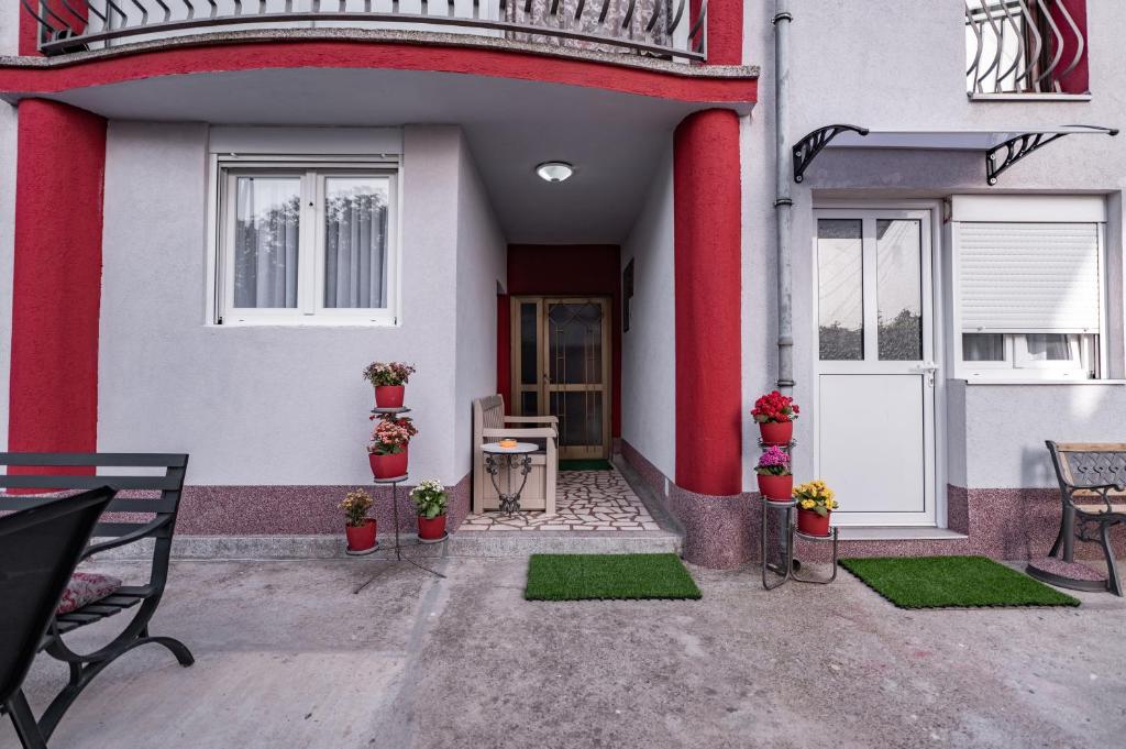 Budova, kde se apartmán nachází