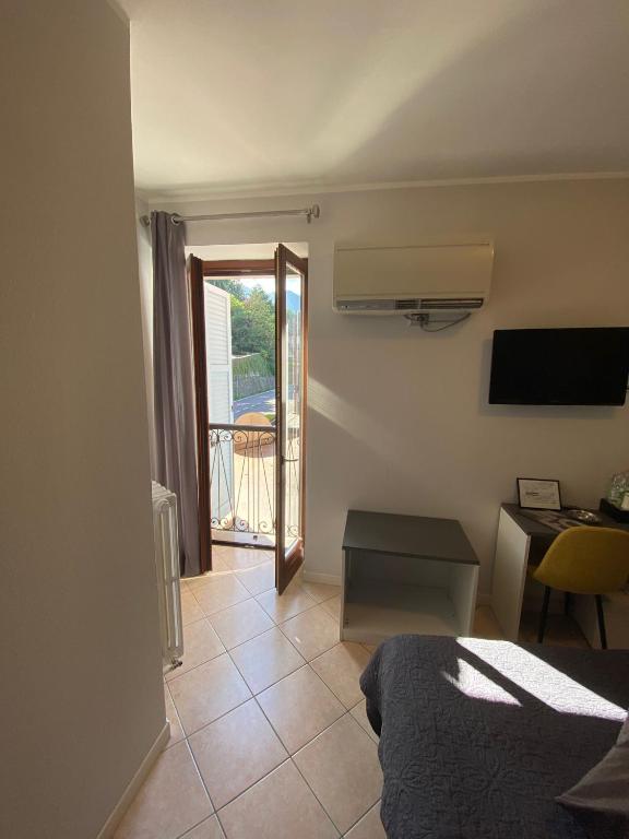 TV a/nebo společenská místnost v ubytování Hotel Romagna