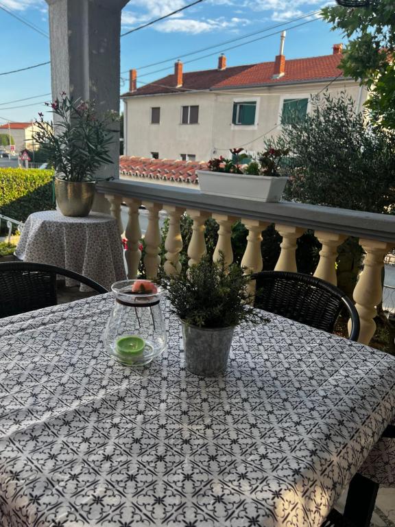 Balkón alebo terasa v ubytovaní Haus EL MILO