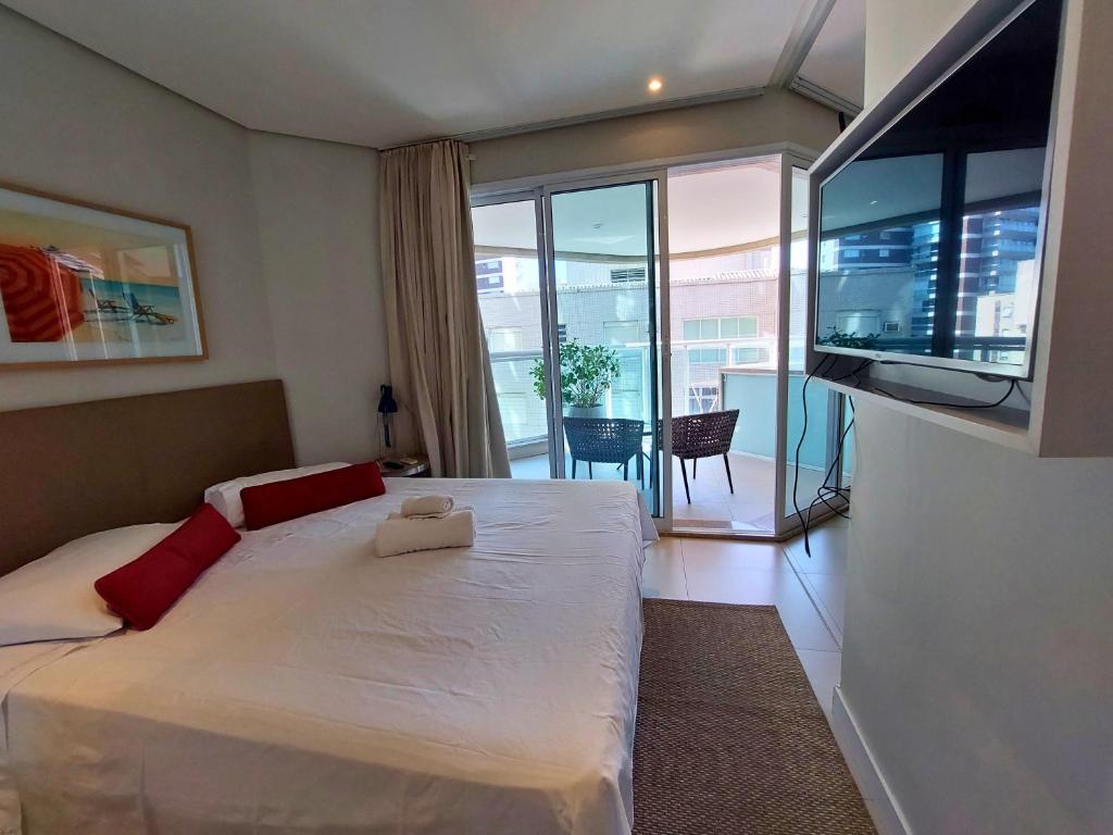 Book Santos Estanconfor 905 Charmoso Ap Executivo quadra praia - Appartement Supérieur