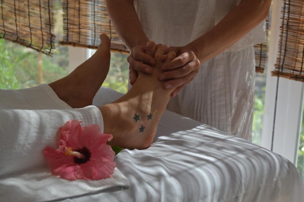 Lázně a/nebo wellness v ubytování Ecovilla