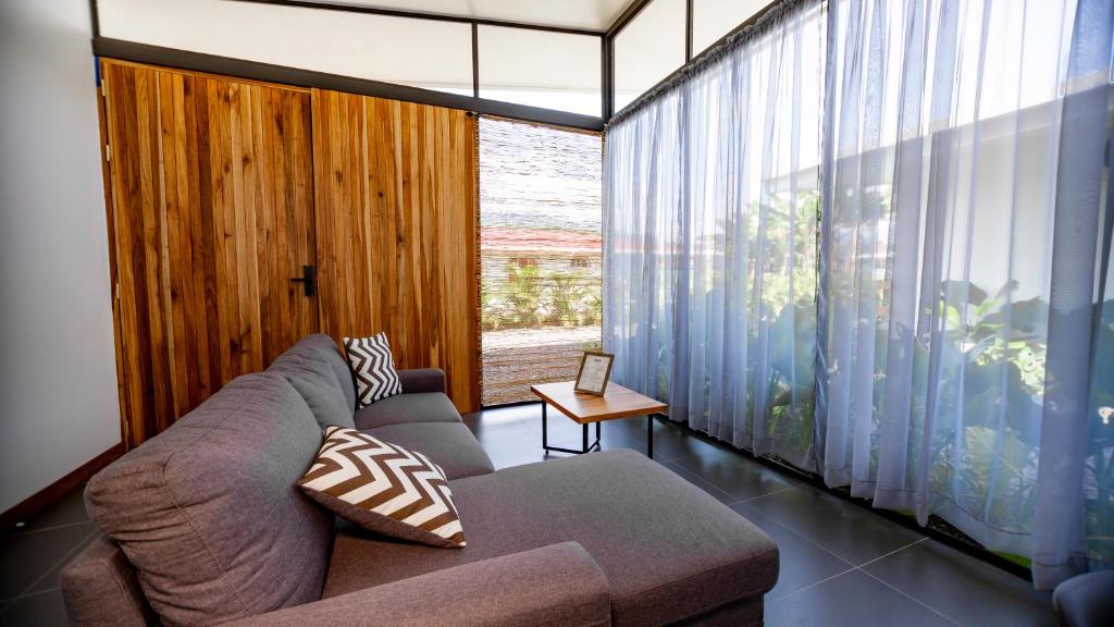 Posezení v ubytování Villa Tanager