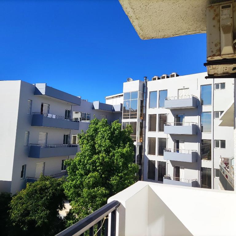 Balkón alebo terasa v ubytovaní Katerina Studios & Apartments