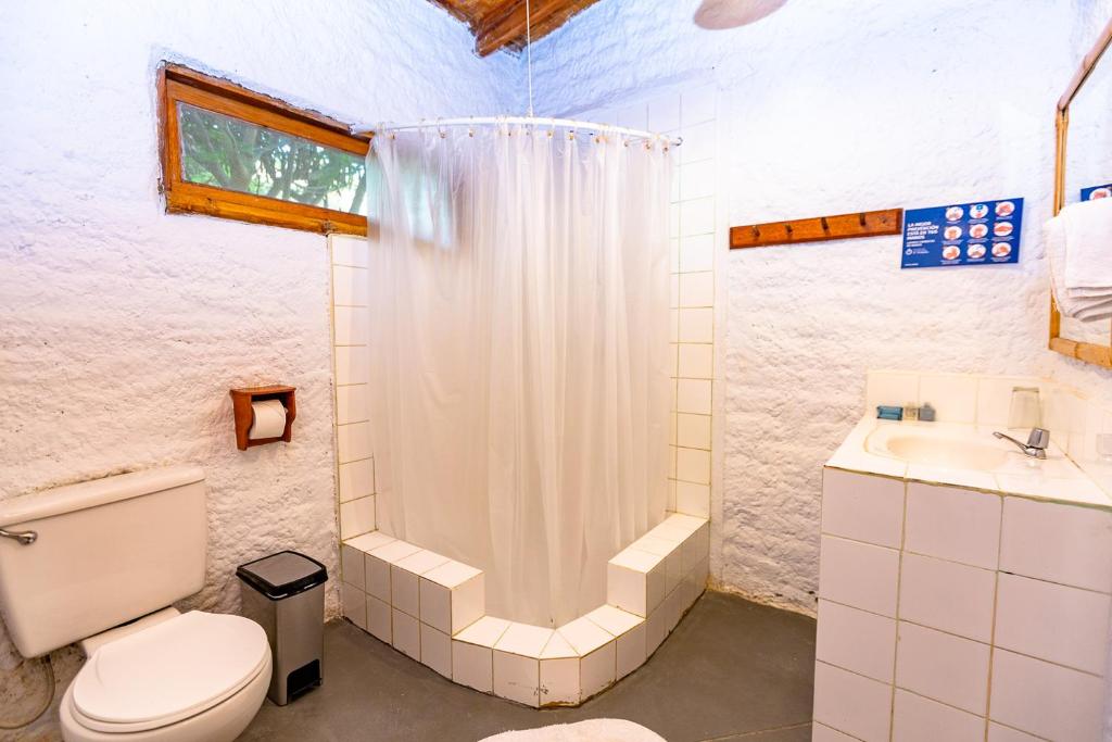Koupelna v ubytování Hotel Las Pocitas