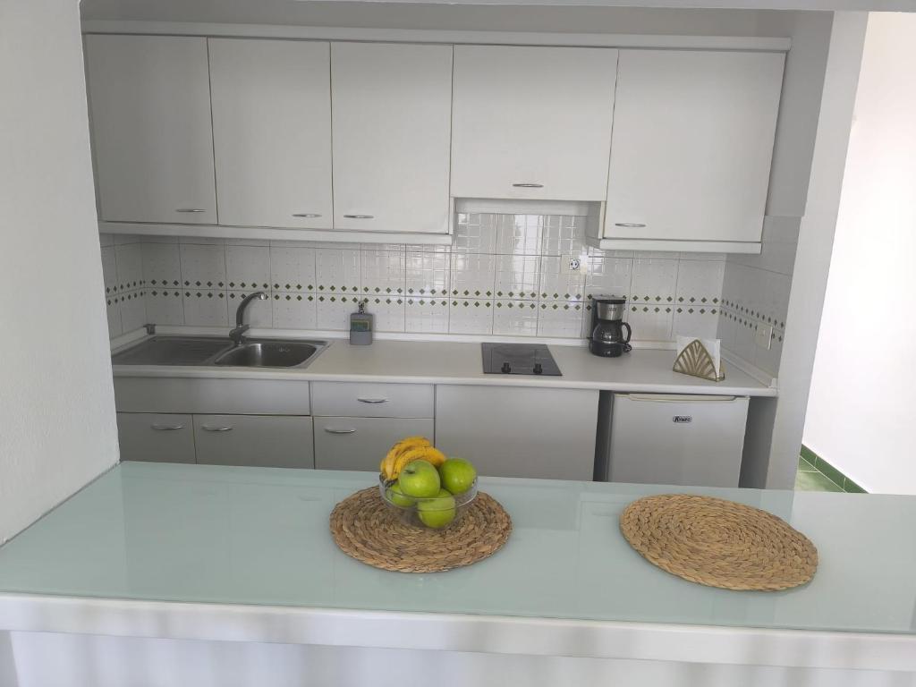 Η κουζίνα ή μικρή κουζίνα στο Bungalow Retama