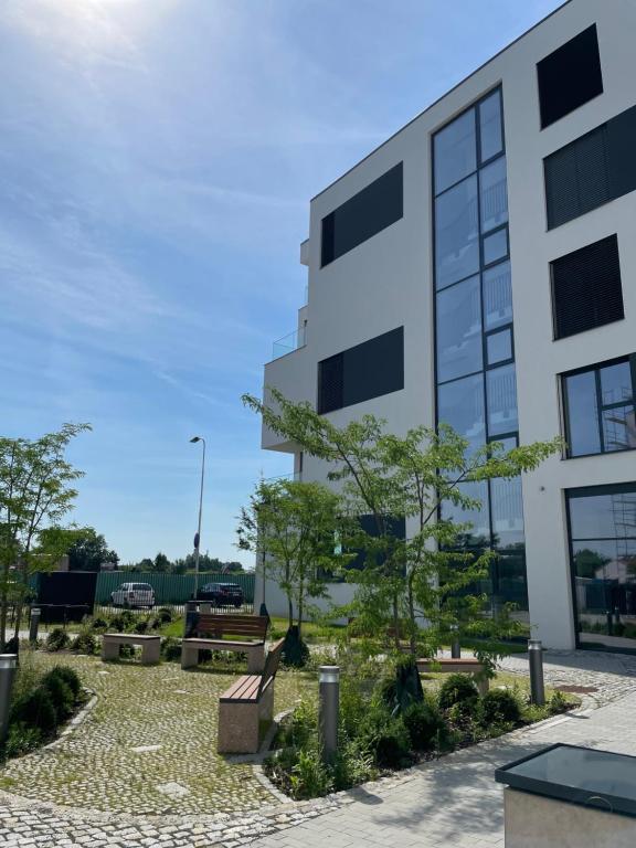 Aed väljaspool majutusasutust Krásný byt v srdci Olomouce