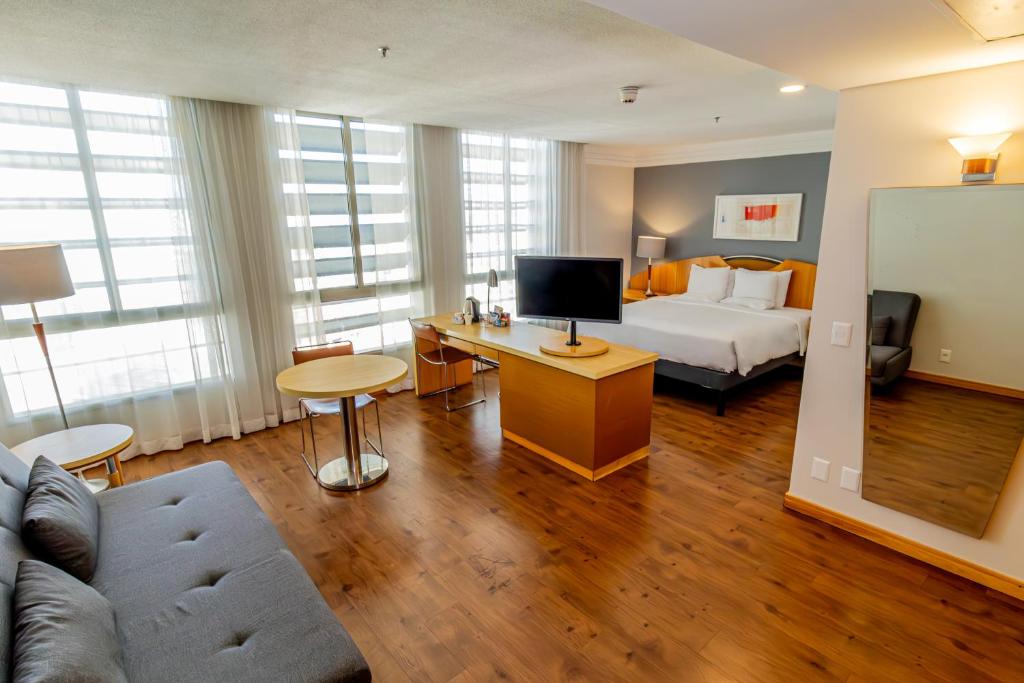 Hotel Nacional Inn Jaragua Sao Paulo - 沙发床的家庭房