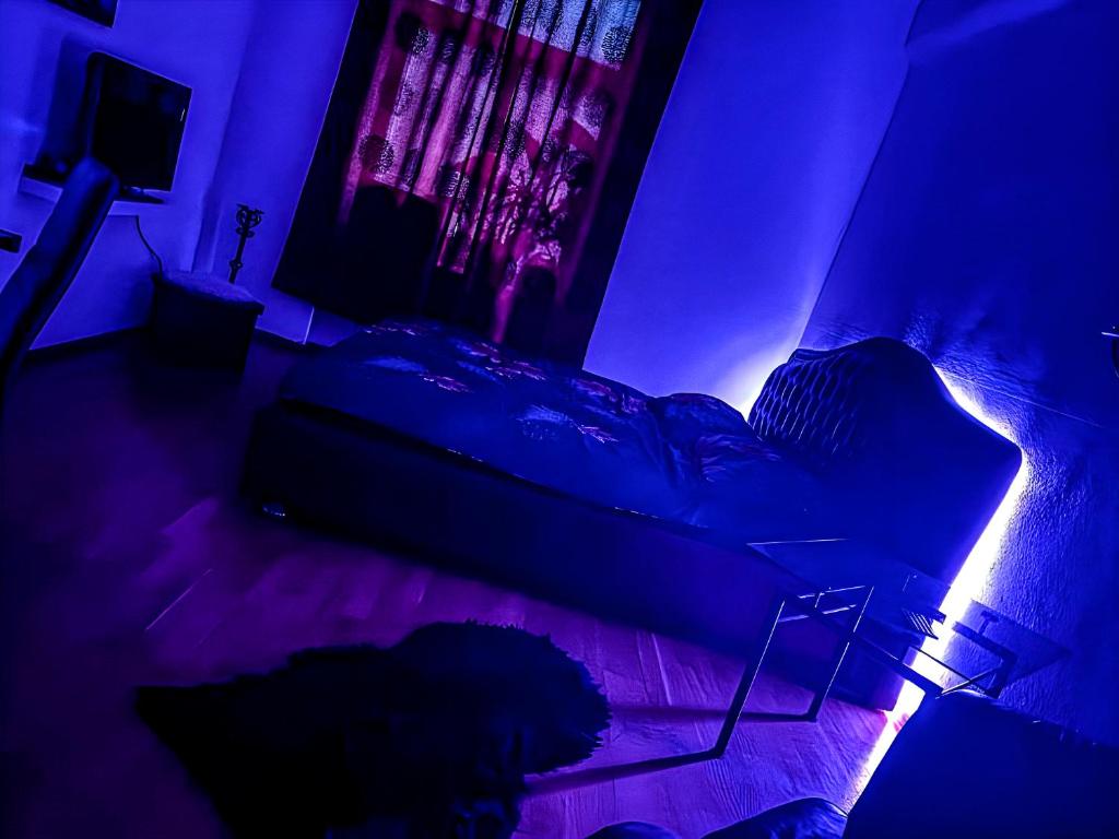 TV a/nebo společenská místnost v ubytování Self-Check-In Central Hostel BESTPRICE