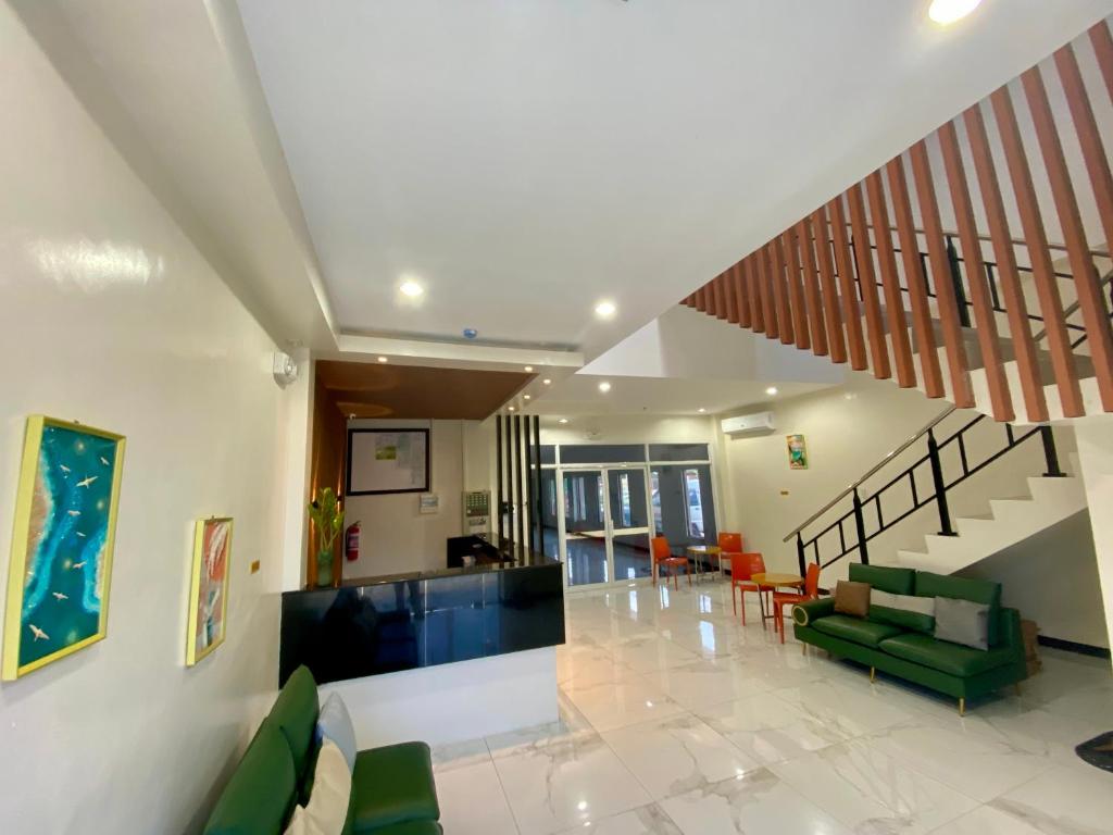Posezení v ubytování Asia Jem Hotel - BAYAWAN