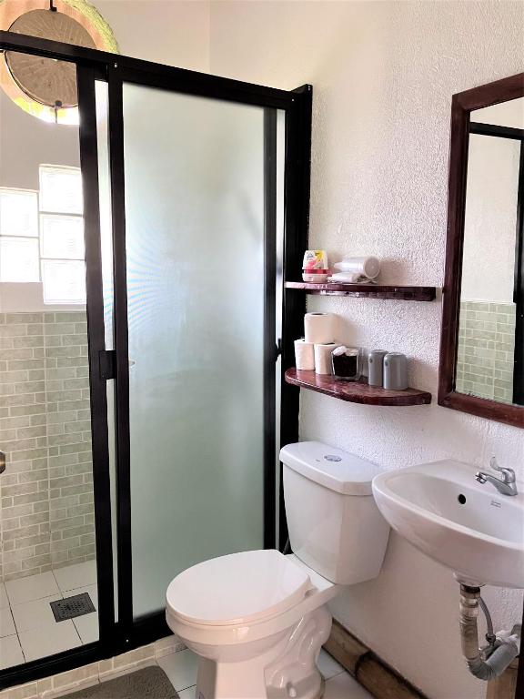 Koupelna v ubytování Villa Formosa Panglao