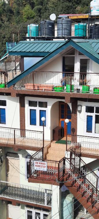 Balkón nebo terasa v ubytování Om Niwas Homestay