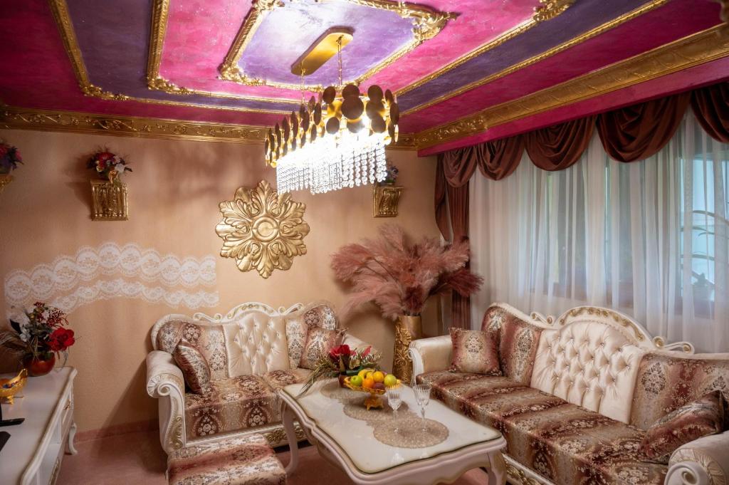 Posezení v ubytování Aparthotel AA