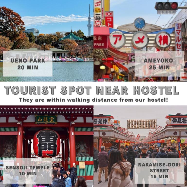 Fotografie z fotogalerie ubytování &AND HOSTEL ASAKUSA KAPPABASHI v Tokiu