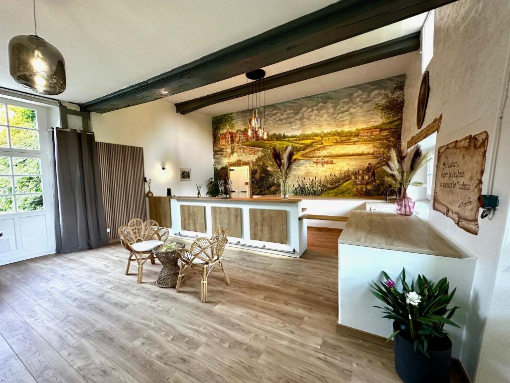 Fotografie z fotogalerie ubytování Cabanes sur l'eau - Domaine de Neuville v destinaci Sainte-Gemme