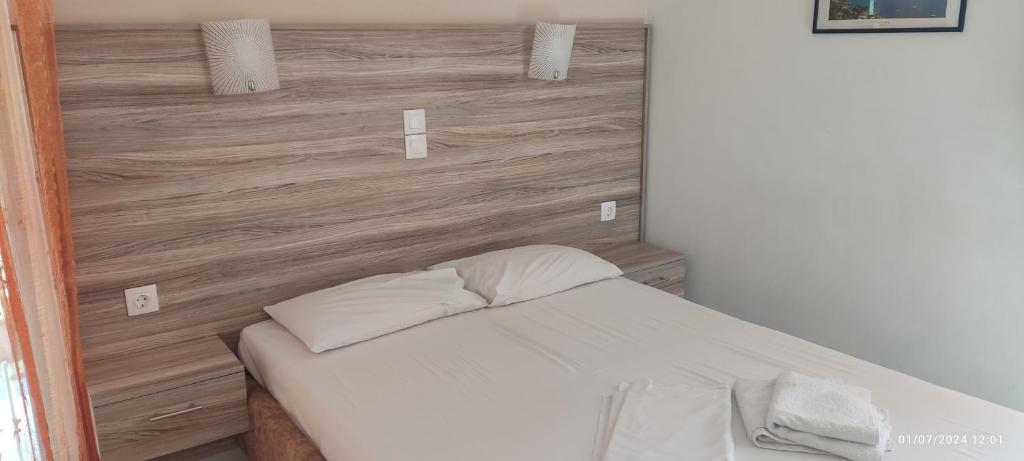 Postel nebo postele na pokoji v ubytování Homer Studio