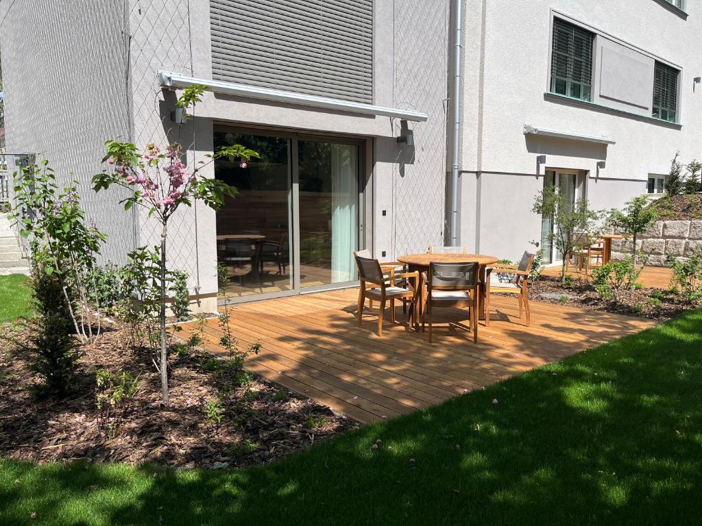Zahrada ubytování Apartmány Vila Terasy