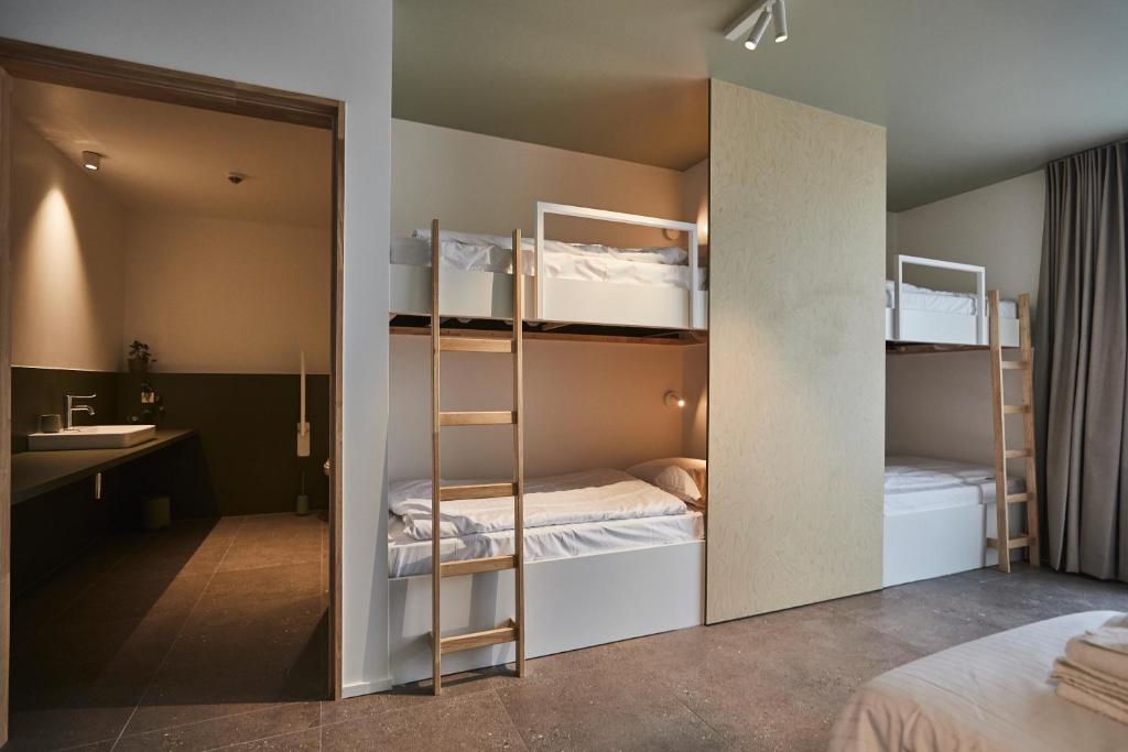 Postel nebo postele na pokoji v ubytování Vakantiewoning Het Kasterhuis