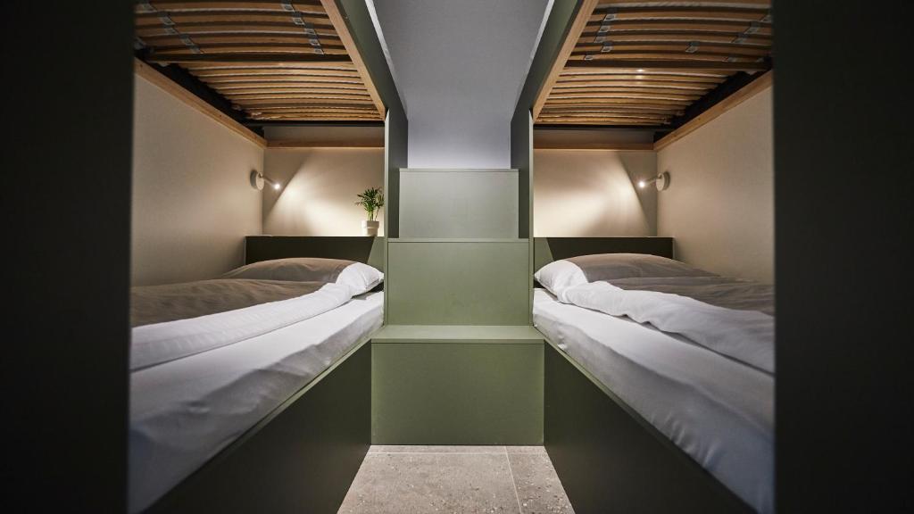 Postel nebo postele na pokoji v ubytování Vakantiewoning Het Kasterhuis